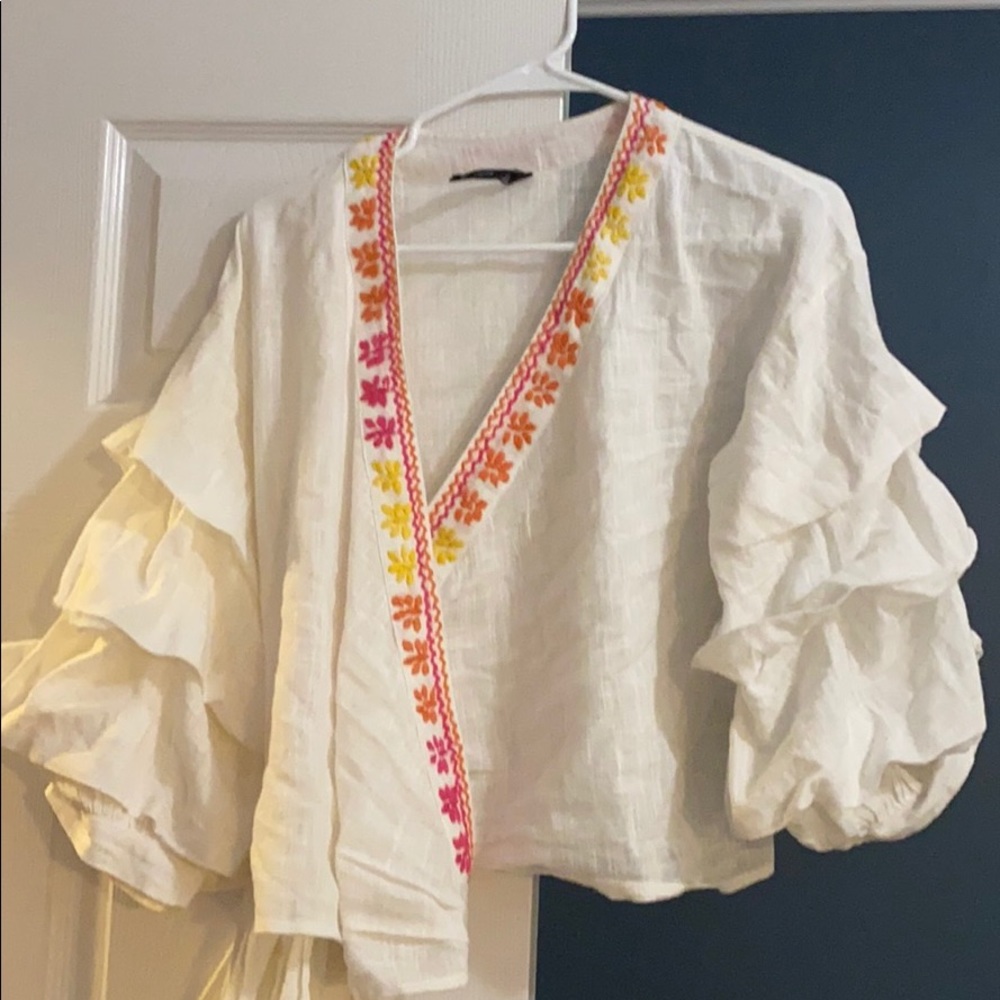 Wrap Blouse - image 3